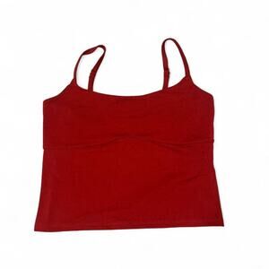Hollister Red Stretchy Cami Top Size small
